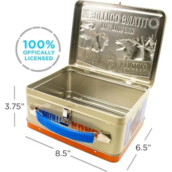 NMR Distribution Godzilla vs Kong Embossed Tin Fun Box image {1}