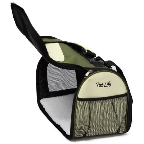 Cesicia Folding Zippered Sporty Mesh Pet Carrier image {2}