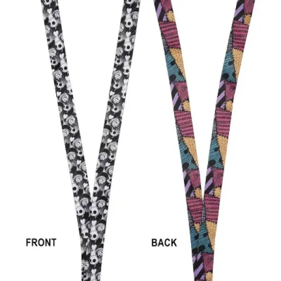 Nightmare Before Christmas Jack & Sally Lanyard image {2}