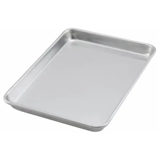 Winco Sheet Pan, Closed Bead, Aluminum, 18" x 26" - Silver image {3}