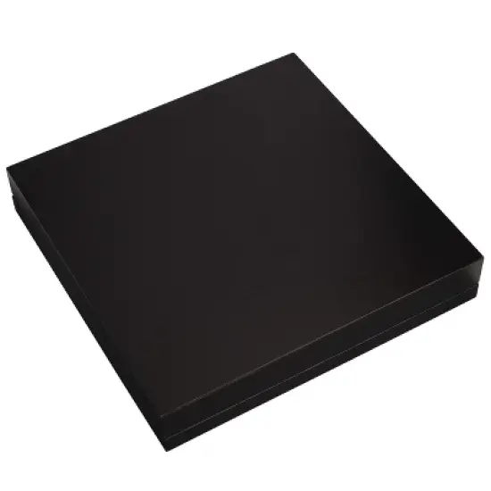 WE Games 4 Player Shut The Box Dice Board Game with Lid - Black Stained Wood - Large Coffee Table Size - 14 Inches, for Family and Adult Game Night image {3}