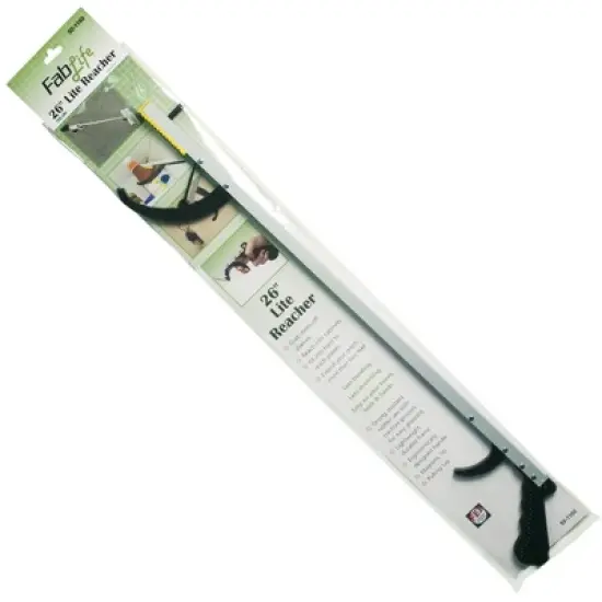 FabLife Reaching Aid 26-1/2 Inch Length Black / Silver Open Jaw / Grip 50-1100 1 Each image {1}