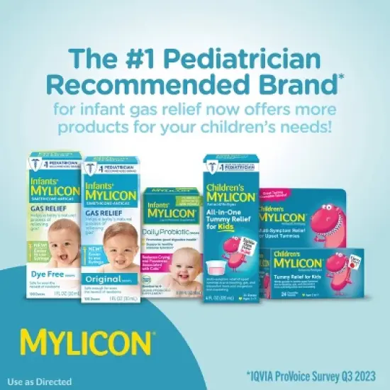 Mylicon Infants Gas Relief Drops Dye Free - 0.5 fl oz image {8}