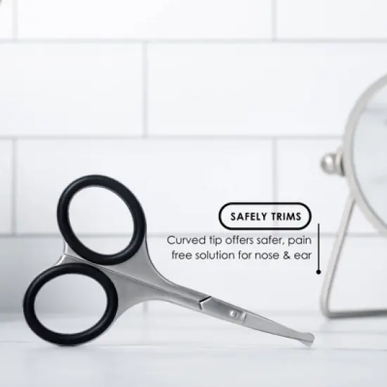 JAPONESQUE Men's Essential Facial Grooming Scissor image {4}