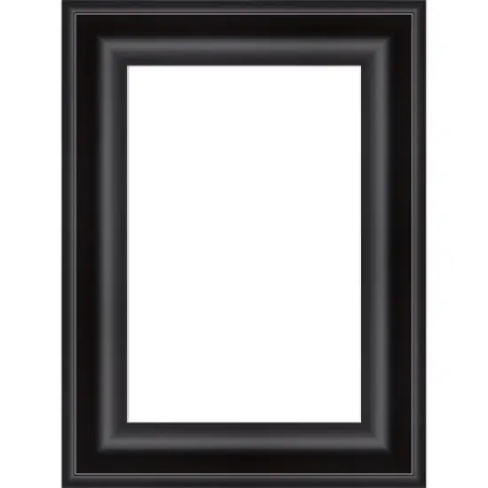 Amanti Art Grand Black Framed Dry Erase Magnetic Board image {8}