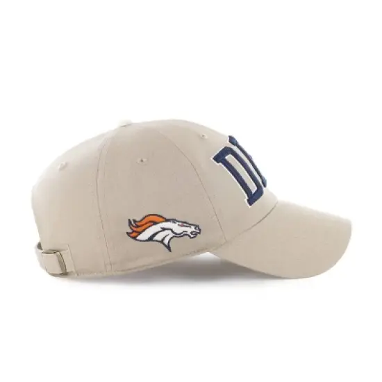 NFL Denver Broncos Khaki Clique Hat image {1}