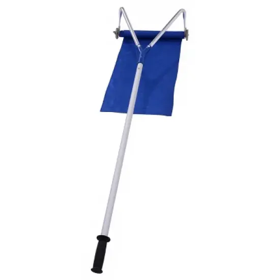 Costway Lightweight Roof Rake Snow Removal Tool 20FT Adjustable Telescoping Handle image {1}