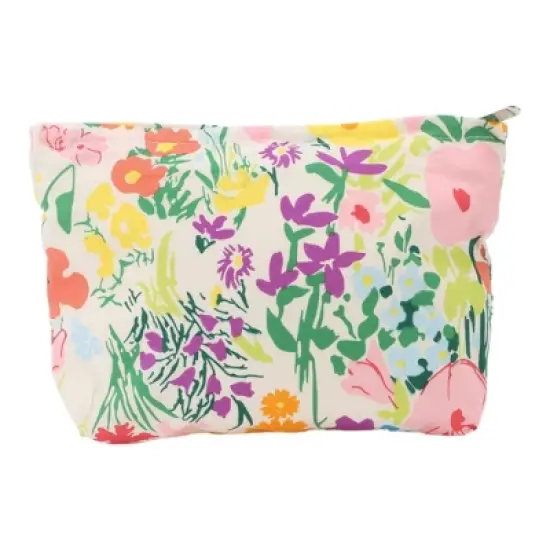 Unique Bargains Women Portable Printed Clutch Makeup Bag Assorted Color 1 Pc image {3}