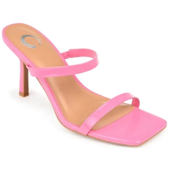 Journee Collection Womens Brie Tru Comfort Foam Open Toe Mid Stiletto Pumps image {13}