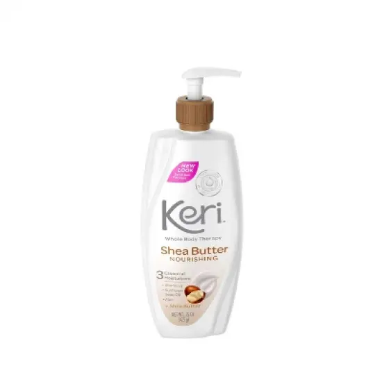 Keri - Whole Body Therapy, Shea Butter Noushing Lotion, 15 Oz image {7}