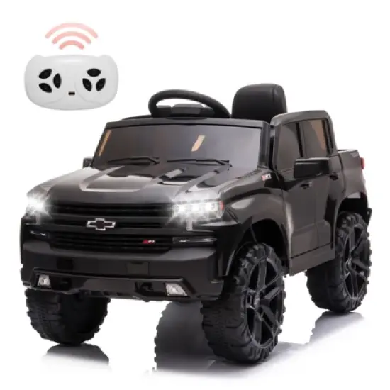 Acekool 12V Kids Ride-On Truck with Remote, MP3, Bluetooth, Spring Suspension, LED Lights image {8}