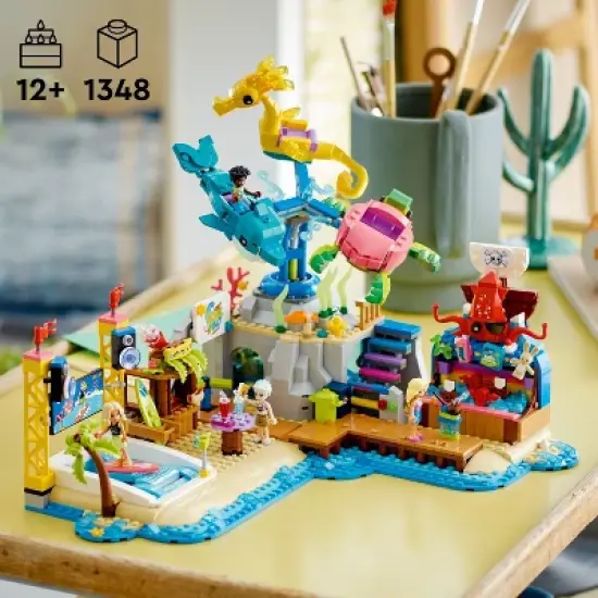 LEGO Friends Beach Amusement Park Teen Building Kit 41737 image {1}