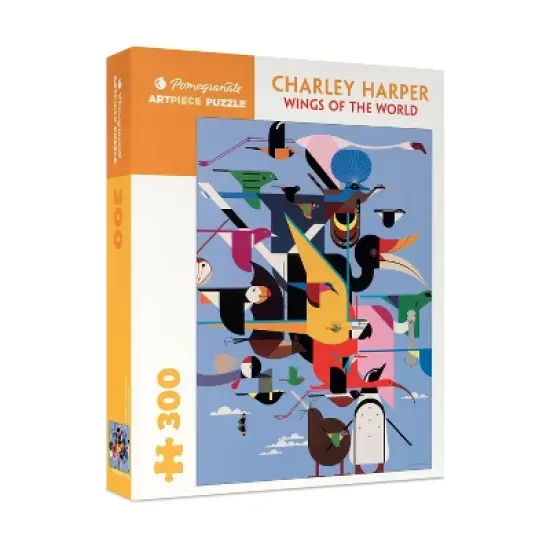 Pomegranate Charley Harper: Wings of the World Jigsaw Puzzle - 300pc image {1}