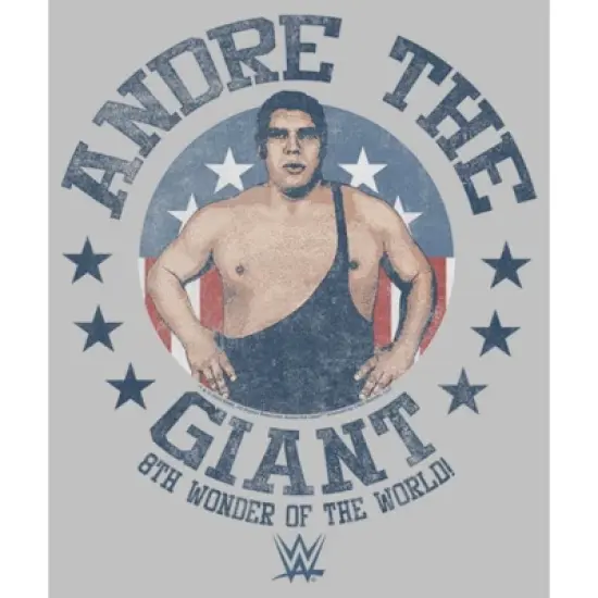 Women's WWE Andre the Giant 8th Wonder of the World Distressed T-Shirt image {1}