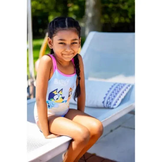 Bluey Bingo Bluey Girls One Piece Bathing Suit Toddler image {3}