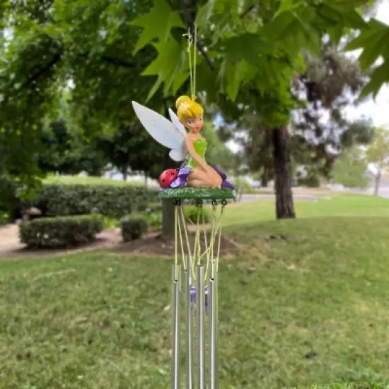 Disney 20" Tinkerbell Metal/Resin Wind Chime image {3}