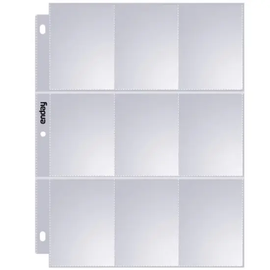 Enday 9-Pockets Sports Card Holder image {6}