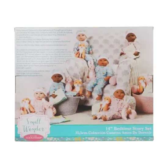 Madame Alexander Small Wonder 14"  Bed Time Story Boy Set - Blue Eyes image {6}
