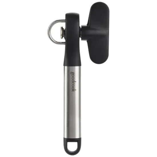 GoodCook Ready Safety Can Opener: Manual Stainless Steel & Plastic, Black, Freestanding, 7.12" Length, 2.95" Height image {5}