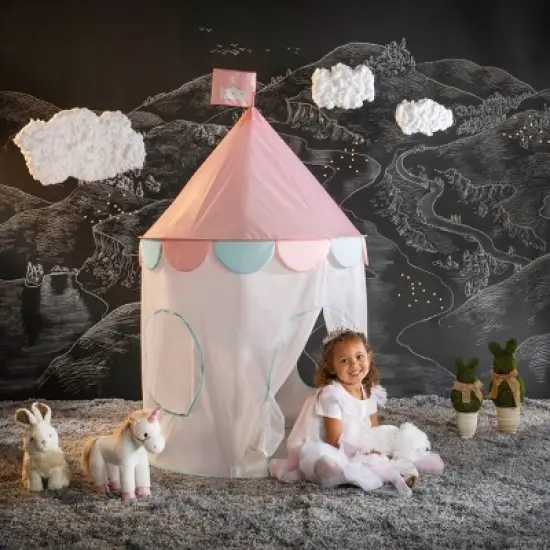 FAO Schwarz Princess Castle Royal Play Tent image {1}