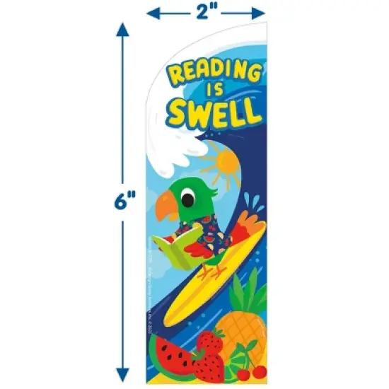 Eureka&reg; Reading Is Swell Fruit Punch Scented Bookmarks, 24 Per Pack, 3 Packs image {2}