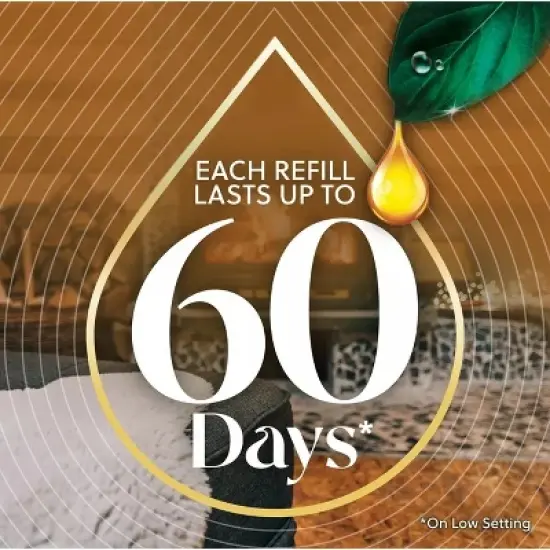 Air Wick Scented Oil Air Freshener - Harvest Pumpkin & Spice - 1.34 fl oz/2pk image {2}