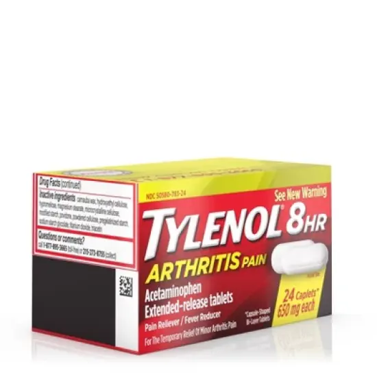 Tylenol 8 Hour Arthritis Pain Reliever Extended-Release Caplets - Acetaminophen image {2}