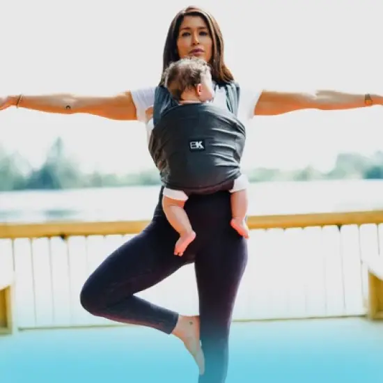 Baby K'tan Pre-Wrapped Ready To Wear Baby Carrier Active Yoga image {1}