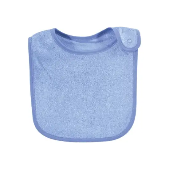 Hudson Baby Infant Boy Rayon from Bamboo Terry Bibs, Blue Yellow, One Size image {5}