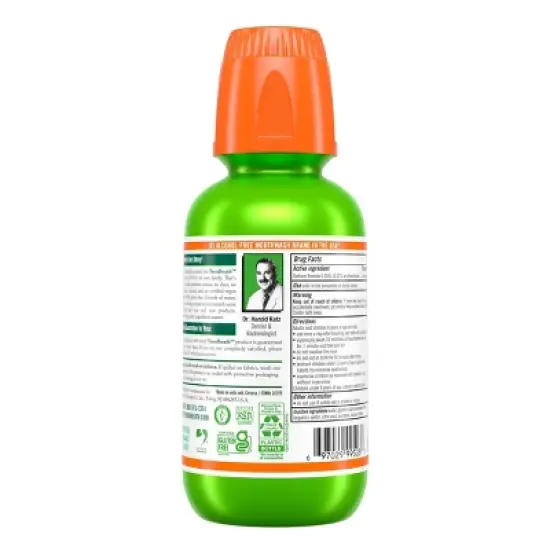 TheraBreath Kids Mouthwash with Fluoride - Wacky Watermelon - 10 fl oz image {9}