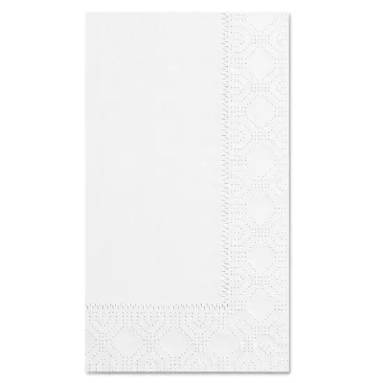 Hoffmaster Dinner Napkins, 2-Ply, 15 x 17, White, 1000/Carton image {4}