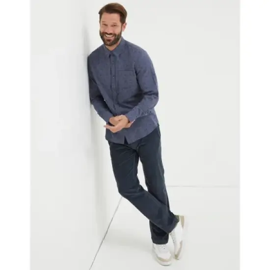 FatFace Mens Burgess Floral Print Shirt image {4}