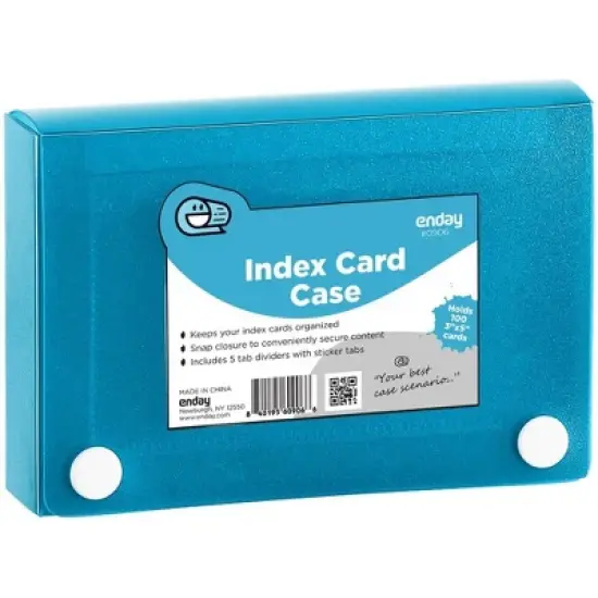 Enday 3" X 5" Index Card Case image {4}