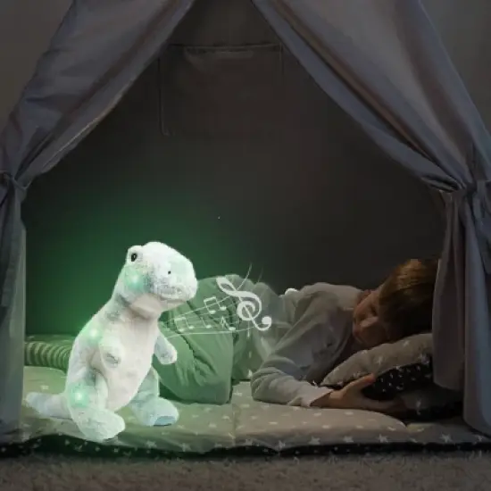 FAO Schwarz 12" T-Rex LED Plush with Sound image {1}