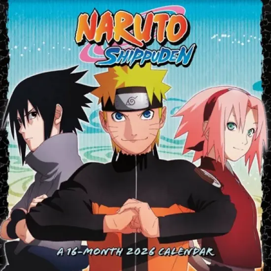 Trends International 2026 Naruto Shippuden 12"x12" Wall Calendar image {7}