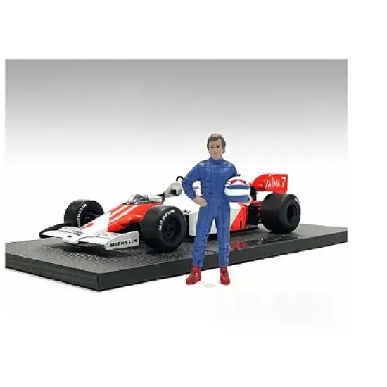 "Racing Legends" 80's Set of 2 Diecast Figures for 1/43 Scale Models by American Diorama image {2}