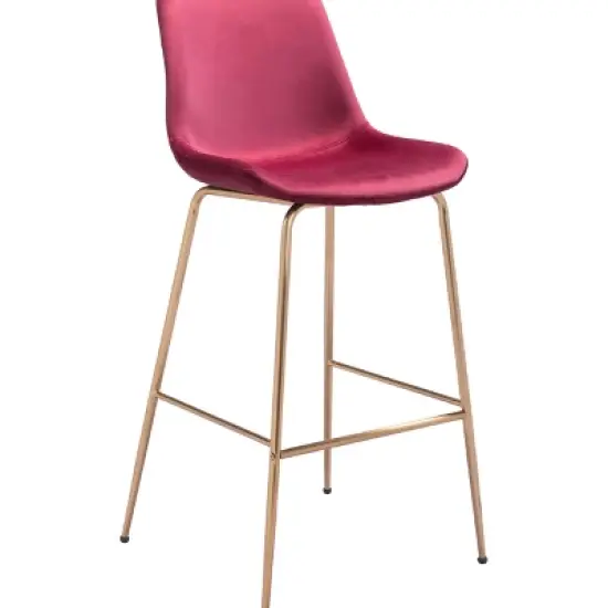 Roubaix Upholstered Bar Chair - ZM Home image {1}
