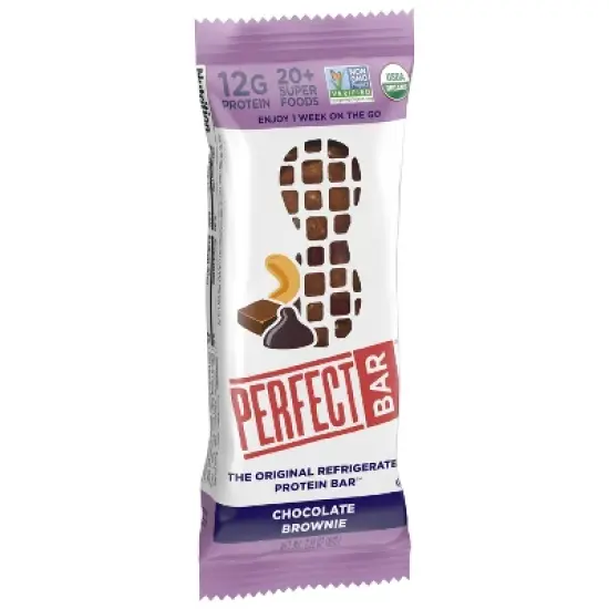 Perfect Bar Chocolate Brownie Refrigerated Protein Bars - 2.18oz image {9}