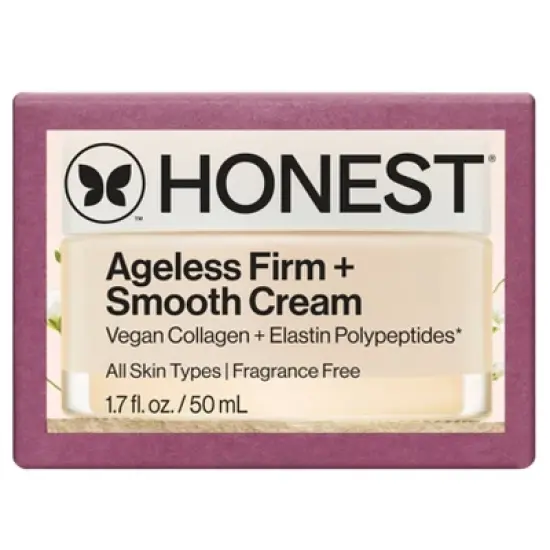 Honest Beauty Ageless Firm and Smooth Cream with Vegan Collagen and Hyaluronic Acid - 1.7 fl oz image {13}