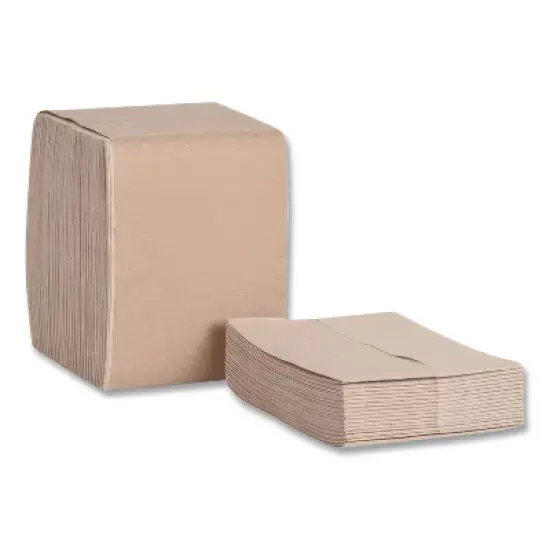 Tork Xpressnap Fit Interfold Dispenser Napkins, 2-Ply, 6.5 x 8.39, Natural, 120/Pack, 36 Packs/Carton image {2}