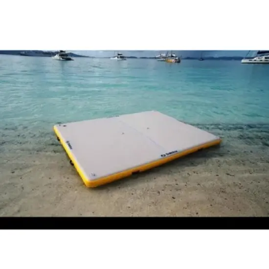 Swim Central Inflatable Dock Solstice Drop Stitch, 6-feet image {1}