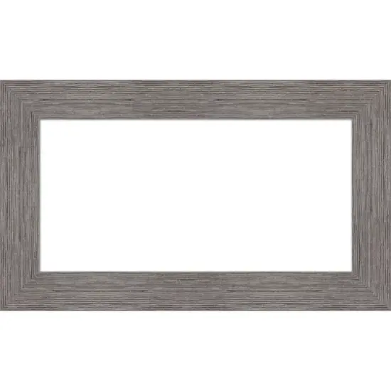Amanti Art Pinstripe Plank Grey Framed Dry Erase Magnetic Board image {11}