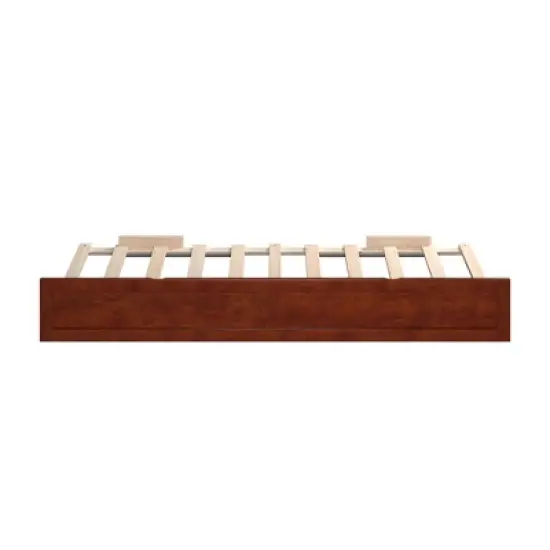 Twin Trundle Bed Walnut - AFI image {2}