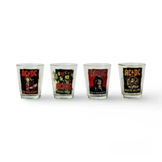 ICUP, Inc. AC/DC Icons 4-Piece 1.5oz Shot Glass Set image {8}