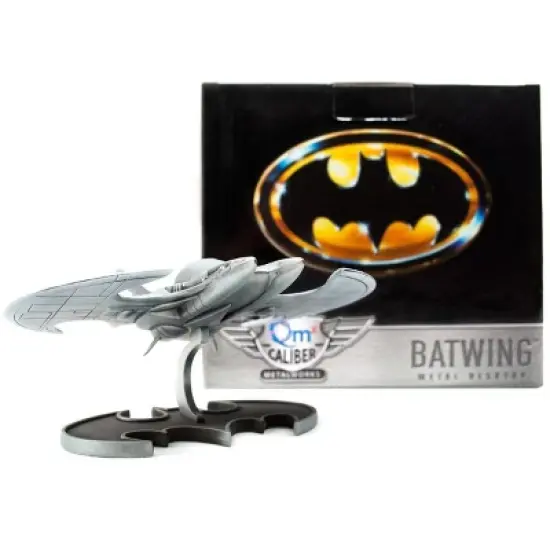 Quantum Mechanix Batman 1989 Batwing Metal Replica image {1}