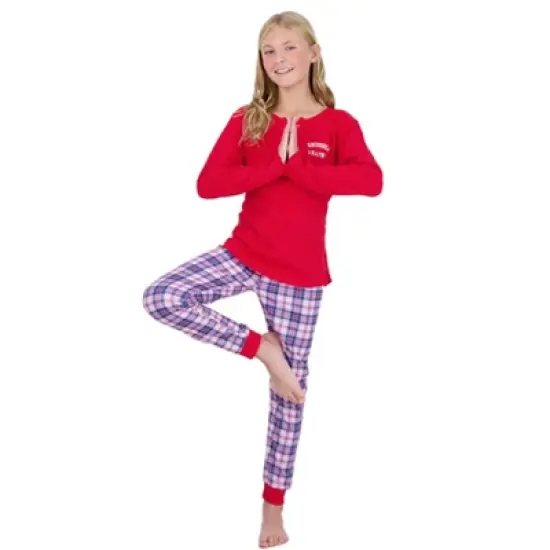 Sleep On It Girls 2-Piece Bmj Pajama Set - Snuggle image {4}