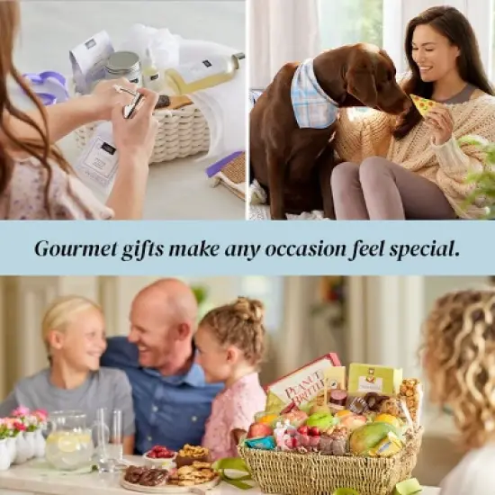 GreatFoods Succulent Fruit & Snacks Deluxe Tower, Premium Gift Tower, Fruit Gift Basket, Snack Gift Basket, Gourmet Food Gifts, Corporate Gifts image {2}