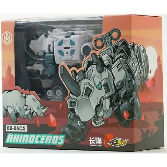 BB-06CS Rhinoceros | 52 Toys BeastBOX Action figures image {2}