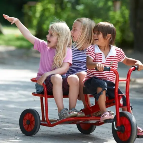 Winther Viking Twin Taxi Tricycle image {2}