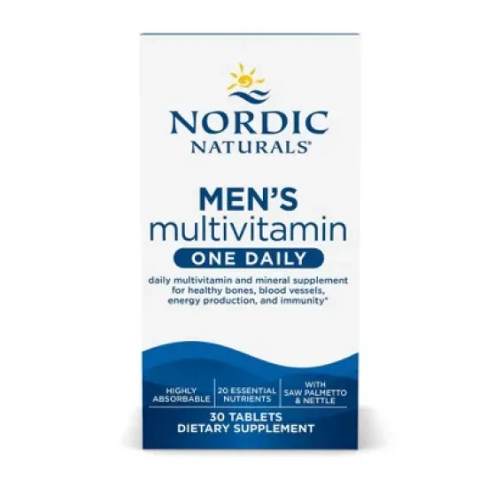 Nordic Naturals Men's One Daily Multivitamin Tablets - Unflavored - 30ct image {6}